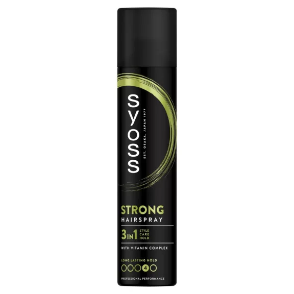 Syoss Strong 3in1 hajlakk 300 ml Syoss Strong 3in1 hajlakk 300 ml