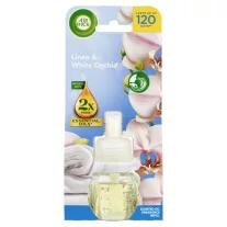   Air Wick Pamut és Fehér Orchidea elektromos utántöltő légfrissítő készülékhez 19 ml