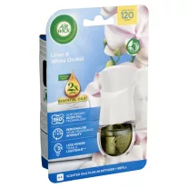   Air Wick Pamut és Fehér Orchidea elektromos légfrissítő készülék és utántöltő 19 ml