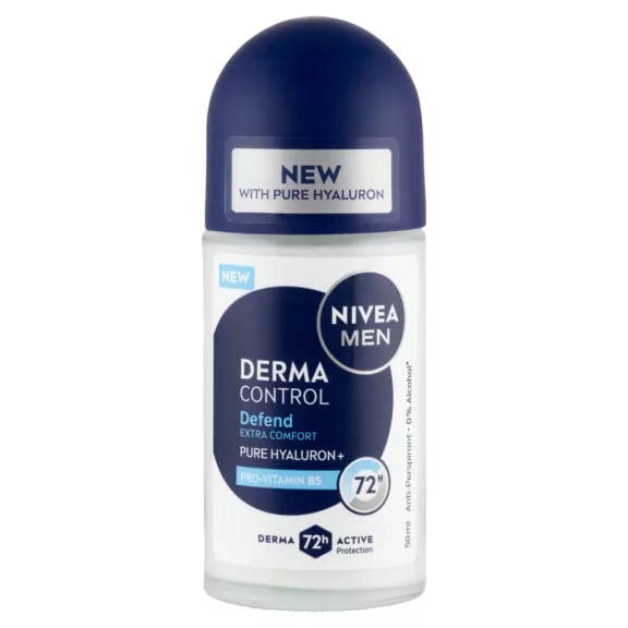 NIVEA MEN Derma Control Defend izzadásgátló golyós dezodor 50 ml NIVEA MEN Derma Control Defend izzadásgátló golyós dezodor 50 ml