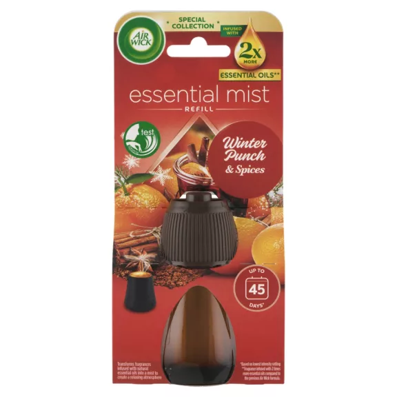 Air Wick Aroma Mist Gyümölcsös téli puncs aroma diffúzor utántöltő 20 ml Air Wick Aroma Mist Gyümölcsös téli puncs aroma diffúzor utántöltő 20 ml