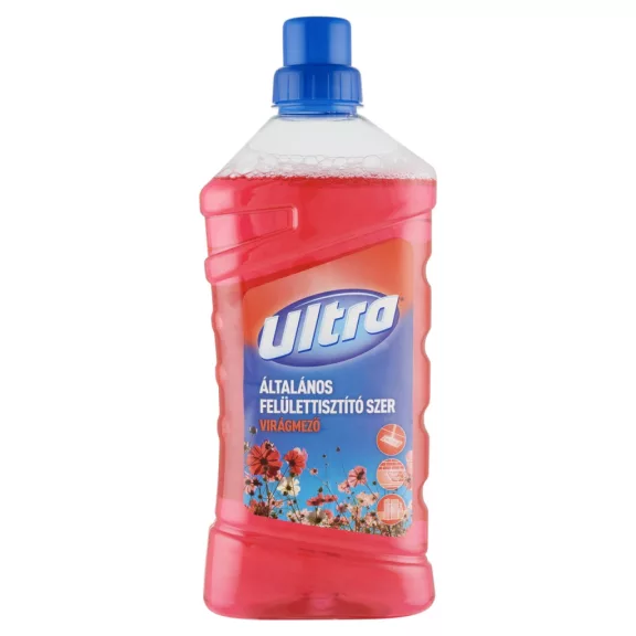 Ultra általános felülettisztító szer virágmező illattal 1000 ml Ultra általános felülettisztító szer virágmező illattal 1000 ml