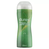 Durex 2in1 bőrnyugtató hatású aloe vera masszázsgél és síkosító 200 ml