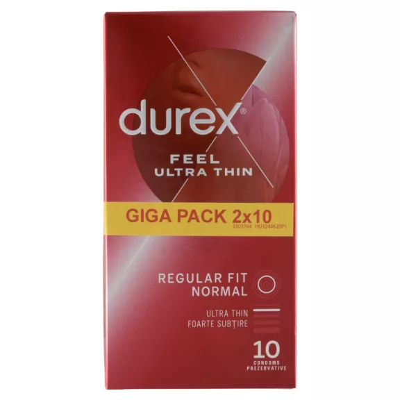 Durex Feel Ultra Thin óvszer 2 x 10 db