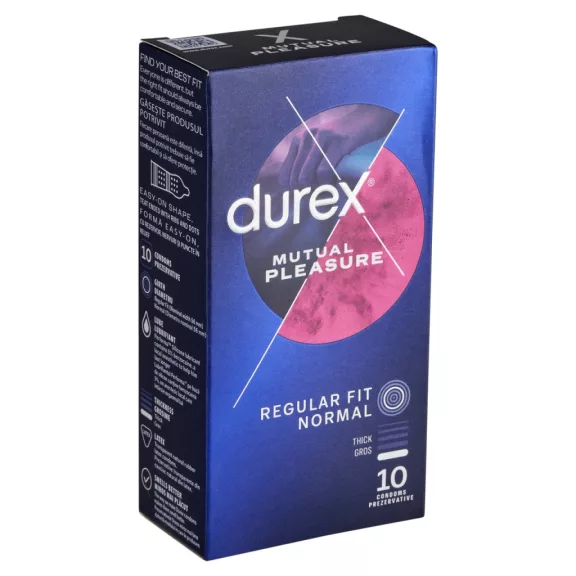 Durex Mutual Pleasure óvszer 10 db Durex Mutual Pleasure óvszer 10 db