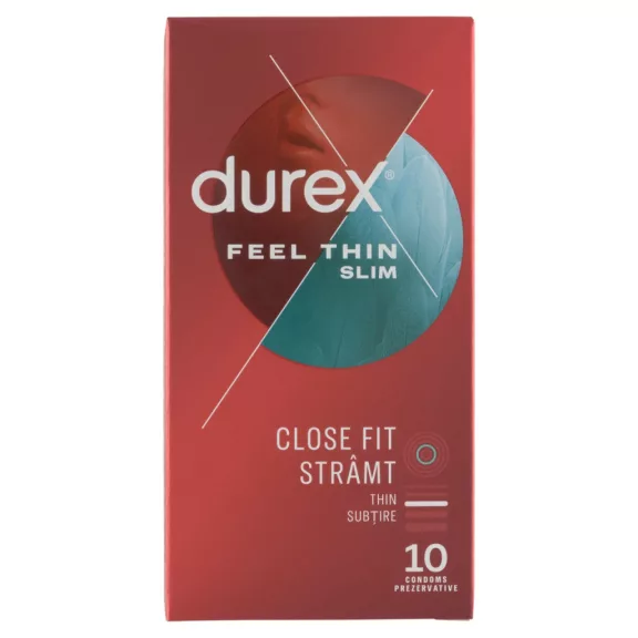 Durex Feel Thin Slim óvszer 10 db Durex Feel Thin Slim óvszer 10 db