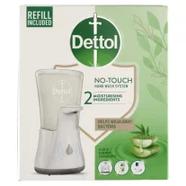 Dettol érintés nélküli szappanadagoló készülék + Aloe Vera és Bambusz utántöltő 250 ml