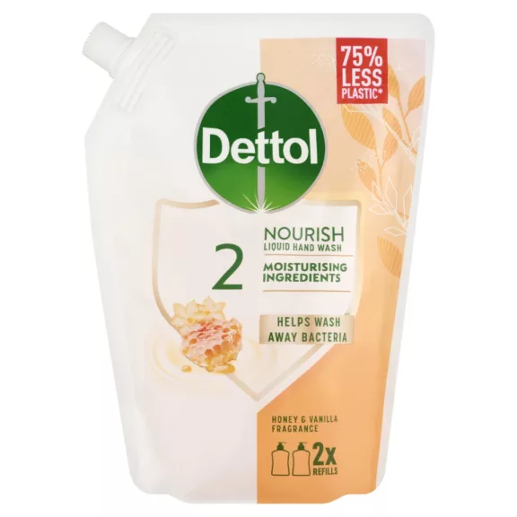 Dettol mézes folyékony szappan utántöltő 500 ml Dettol mézes folyékony szappan utántöltő 500 ml