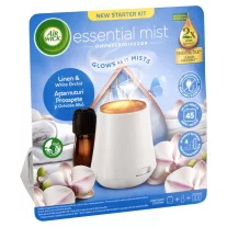   Air Wick Aroma Mist diffúzor készülék - Pamut és Fehér Orchidea 20 ml