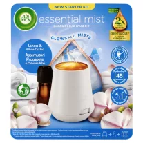   Air Wick Aroma Mist diffúzor készülék - Pamut és Fehér Orchidea 20 ml