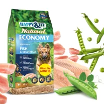 Happy&Fit Natural Economy Adult with Fish and Vegetables 12kg