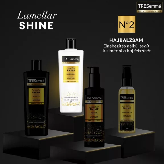 TRESemmé Lamellar Shine hajbalzsam a fényes hajért 400 ml TRESemmé Lamellar Shine hajbalzsam a fényes hajért 400 ml