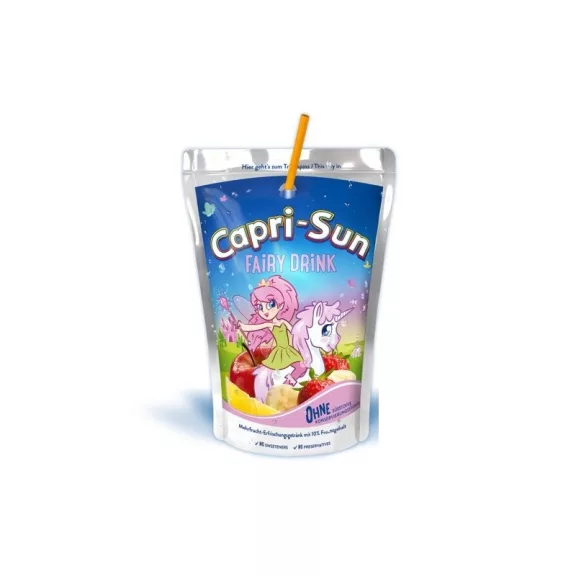 Capri-Sun Fairy vegyes gyümölcsital cukorral és édesítőszerrel Capri-Sun Fairy vegyes gyümölcsital cukorral és édesítőszerrel