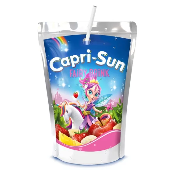 Capri-Sun Fairy vegyes gyümölcsital cukorral és édesítőszerrel Capri-Sun Fairy vegyes gyümölcsital cukorral és édesítőszerrel