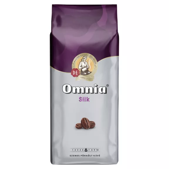 Douwe Egberts Omnia Silk szemes pörkölt kávé 1 kg Douwe Egberts Omnia Silk szemes pörkölt kávé 1 kg