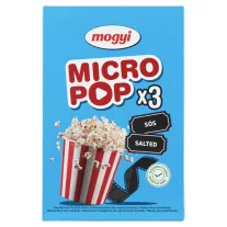   Mogyi Micro Pop sós pattogatni való kukorica 3 x 100 g (300 g)
