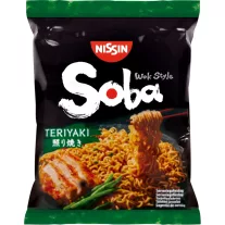  Nissin Soba instant tésztaétel teriyaki ízesítéssel 111g