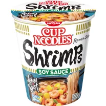   Nissin Cup Noodles poharas instant tésztaleves garnélarák ízesítéssel 63g