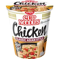  Nissin Cup Noodles poharas instant tésztaleves ízletes csirke ízesítéssel 63g