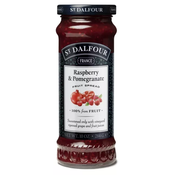 St. Dalfour málna & gránátalma lekvár 284 g St. Dalfour málna & gránátalma lekvár 284 g