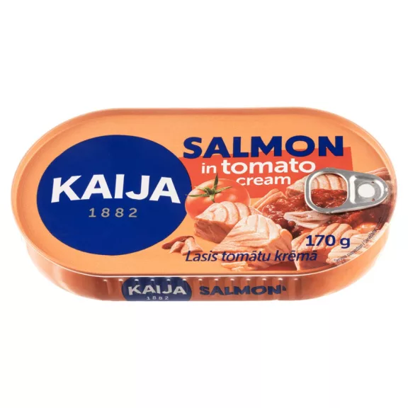 Kaija Lazac darabok Paradicsomszószban 170 g Kaija Lazac darabok Paradicsomszószban 170 g