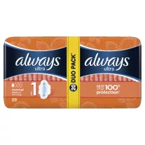 Always Duo Ultra Normal  egészségügyi betét 20 db