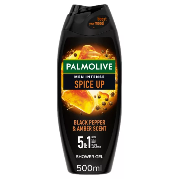 Palmolive Men Intense Spice Up 5in1 férfi tusfürdő 500ml Palmolive Men Intense Spice Up 5in1 férfi tusfürdő 500ml