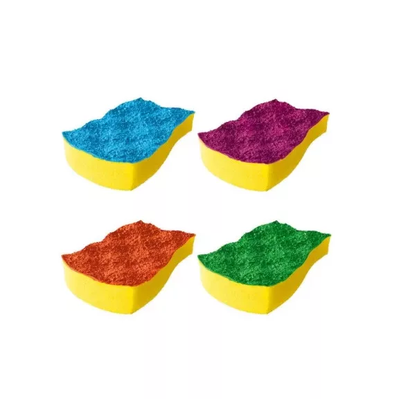 VILEDA Color Pur Active mosogatószivacs 4 db (3+1) VILEDA Color Pur Active mosogatószivacs 4 db (3+1)