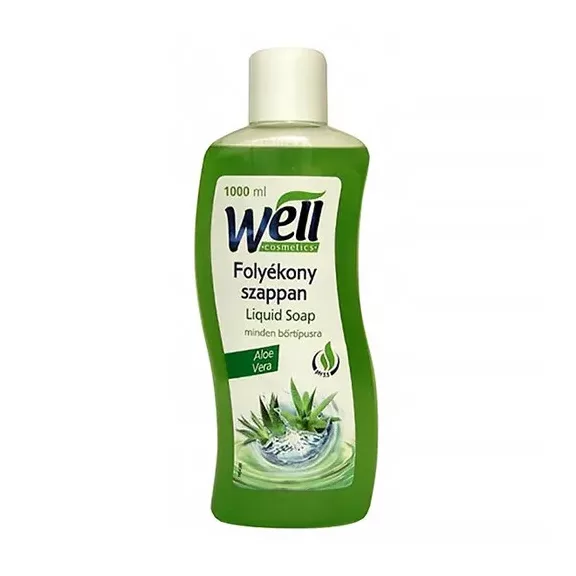 Well folyékony krémszappan Aloe vera 1000ml Well folyékony krémszappan Aloe vera 1000ml