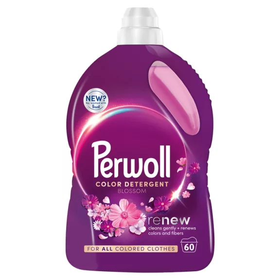 Perwoll Renew Blossom kímélő mosógél 3 l 60 mosás Perwoll Renew Blossom kímélő mosógél 3 l 60 mosás