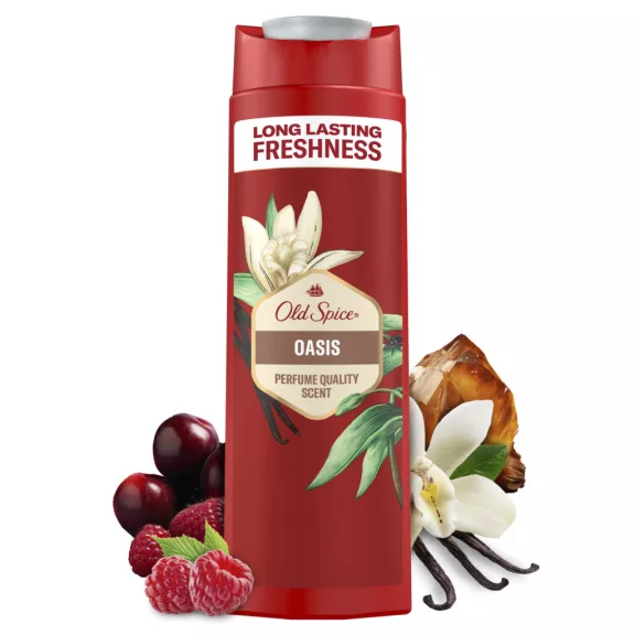Old Spice Oasis Tusfürdő 400 ml Old Spice Oasis Tusfürdő 400 ml