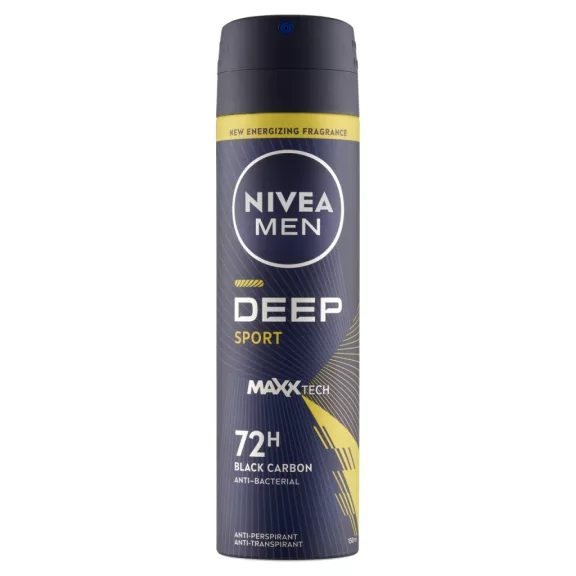 NIVEA MEN Deep Sport izzadásgátló deo spray 150 ml NIVEA MEN Deep Sport izzadásgátló deo spray 150 ml