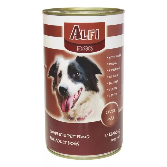 Alfi Dog konzerv máj 1240gr Alfi Dog konzerv máj 1240gr