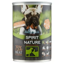   Spirit of Nature Dog konzerv Bárányhússal és nyúlhússal 415gr