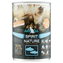 Spirit of Nature Cat konzerv Tonhallal és lazaccal 415gr