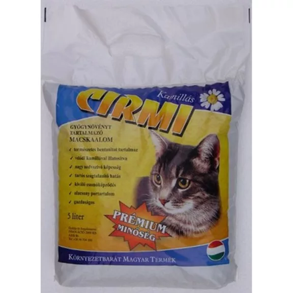 Cirmi Macskaalom Kamillás 5kg Cirmi Macskaalom Kamillás 5kg