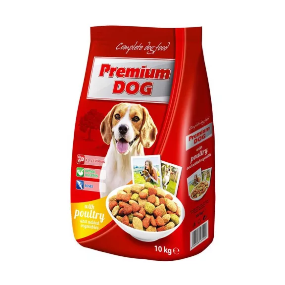 Premium Dog Száraz Új Baromfi-Zöldség 10kg Premium Dog Száraz Új Baromfi-Zöldség 10kg