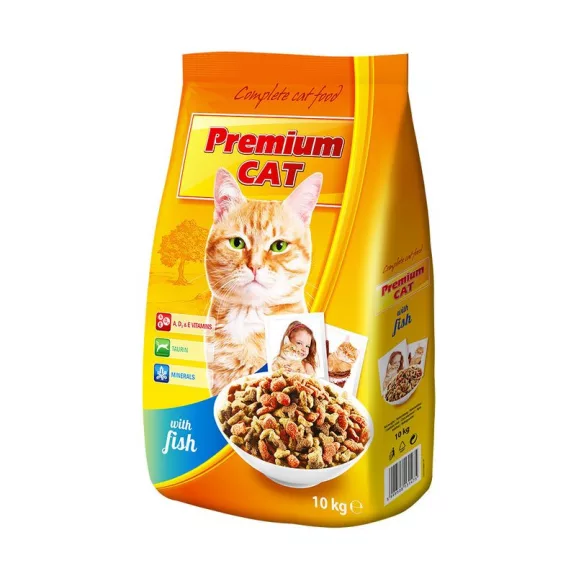 Prémium Cat Száraz Hal 10kg Prémium Cat Száraz Hal 10kg