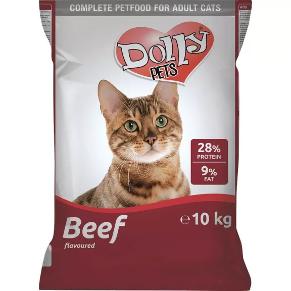 Dolly Cat Száraz Marha 10kg Dolly Cat Száraz Marha 10kg