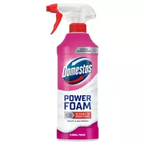   Domestos Power Foam Floral Fresh WC és fürdőszoba tisztító hab 435 ml