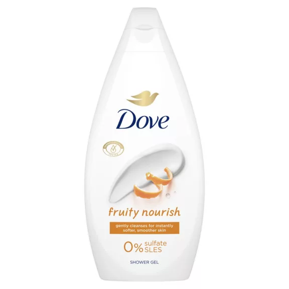 Dove Fruity Nourish női krémtusfürdő 450 ml Dove Fruity Nourish női krémtusfürdő 450 ml