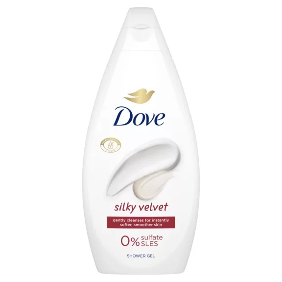 Dove Silky Velvet női krémtusfürdő 450 ml Dove Silky Velvet női krémtusfürdő 450 ml
