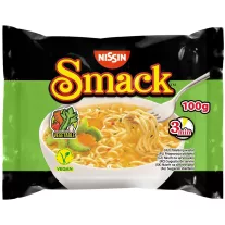   Nissin Smack instant tésztaleves Zöldségleves ízesítéssel 100g