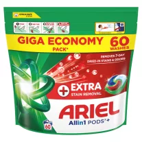 Ariel Allin1 PODS+ Extra folteltávolító mosókapszula 60 db Giga Economy