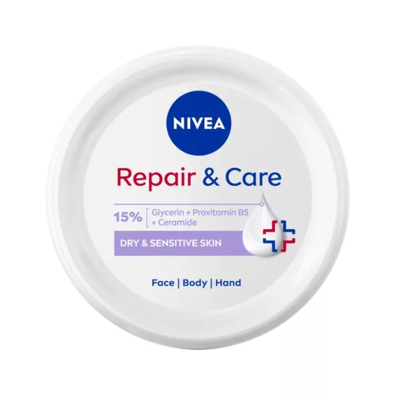 NIVEA Repair & Care illatmentes krém érzékeny bőrre 400 ml NIVEA Repair & Care illatmentes krém érzékeny bőrre 400 ml