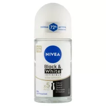   NIVEA Black & White Invisible Silky Smooth izzadásgátló golyós dezodor 50 ml