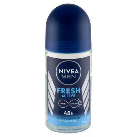 Nivea MEN Fresh Active férfi izzadásgátló golyós dezodor 50 ml Nivea MEN Fresh Active férfi izzadásgátló golyós dezodor 50 ml
