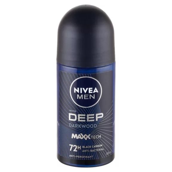 NIVEA MEN Deep Darkwood férfi izzadásgátló golyós dezodor 50 ml NIVEA MEN Deep Darkwood férfi izzadásgátló golyós dezodor 50 ml