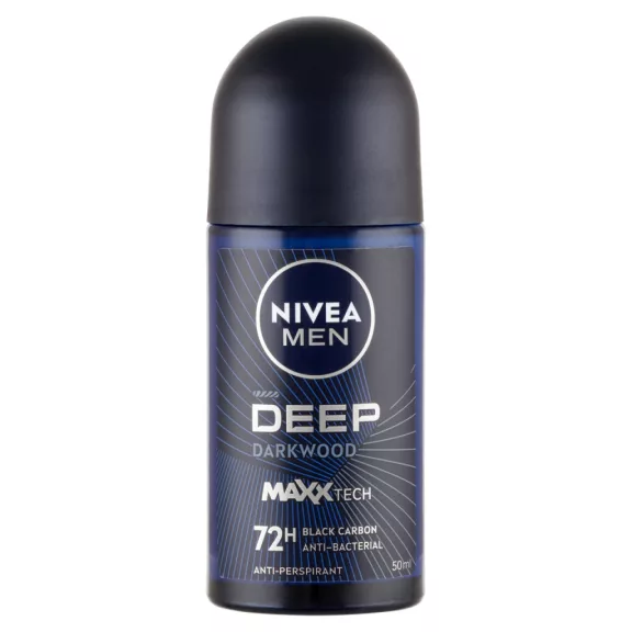 NIVEA MEN Deep Darkwood férfi izzadásgátló golyós dezodor 50 ml NIVEA MEN Deep Darkwood férfi izzadásgátló golyós dezodor 50 ml