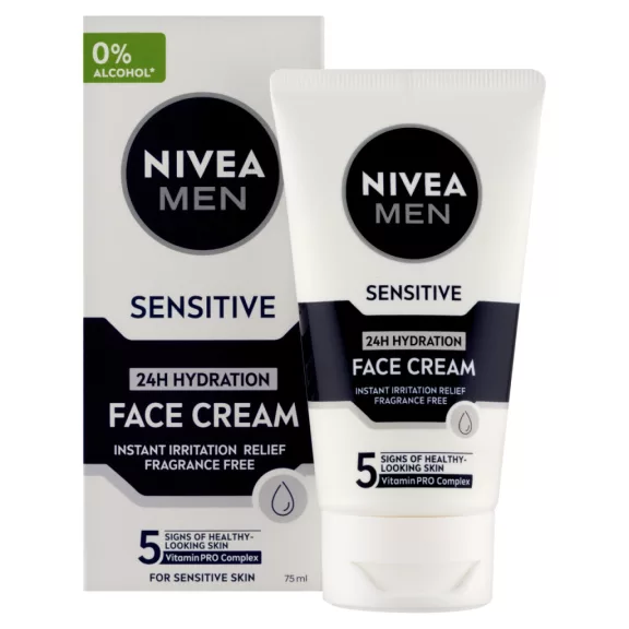 Nivea MEN Sensitive hidratáló arckrém 75 ml Nivea MEN Sensitive hidratáló arckrém 75 ml